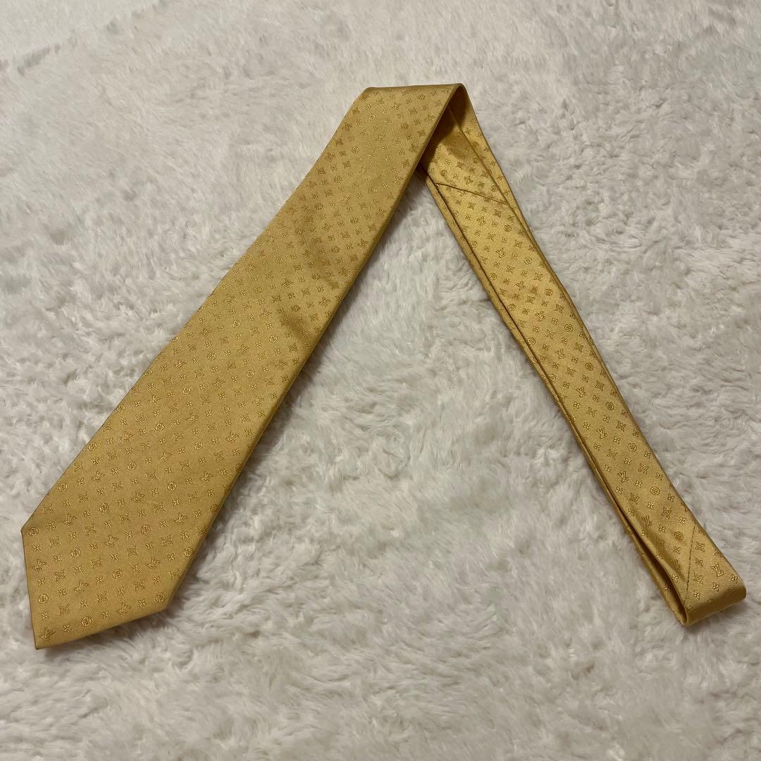 極美品！ 現行品 ルイヴィトン ネクタイ モノグラム
