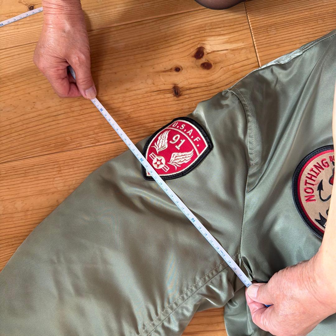 TED COMPANY　MA-1 フライトジャケット 前後刺繍　テッドマン　42