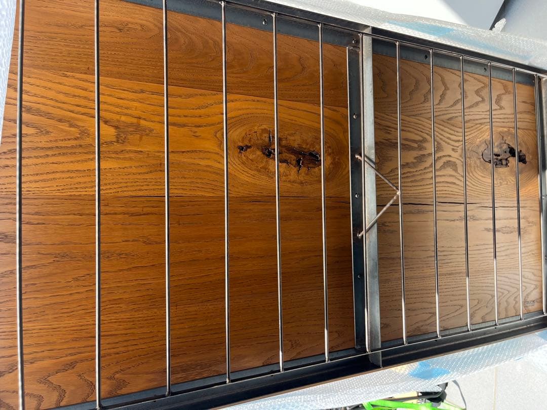 トラックファニチャー　OAK IRON-LEG LOW TABLE