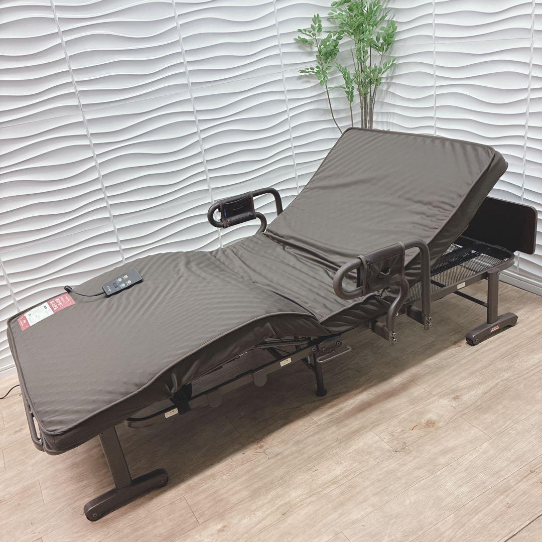 ◇大阪府 神戸市 配達料無料！◇ATEX◇電動ベッド◇折り畳み◇キャスター付き◇