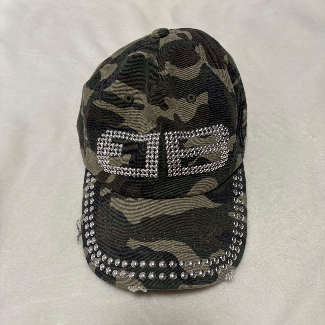 帽子 Beeden BD STUDS DAMAGE CAP