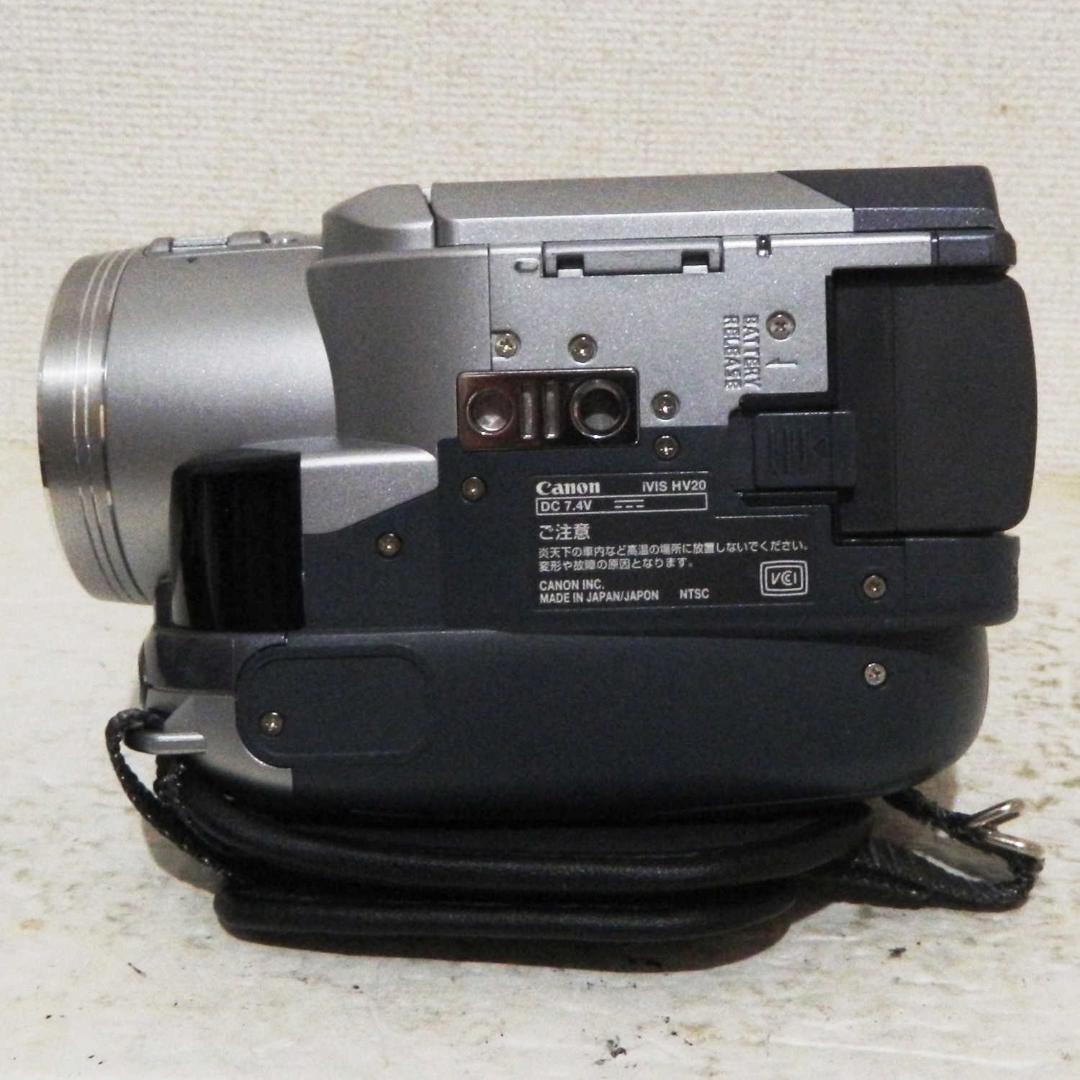 動作良品 Canon IVIS HV20 美品 HDV miniDV ダビングに