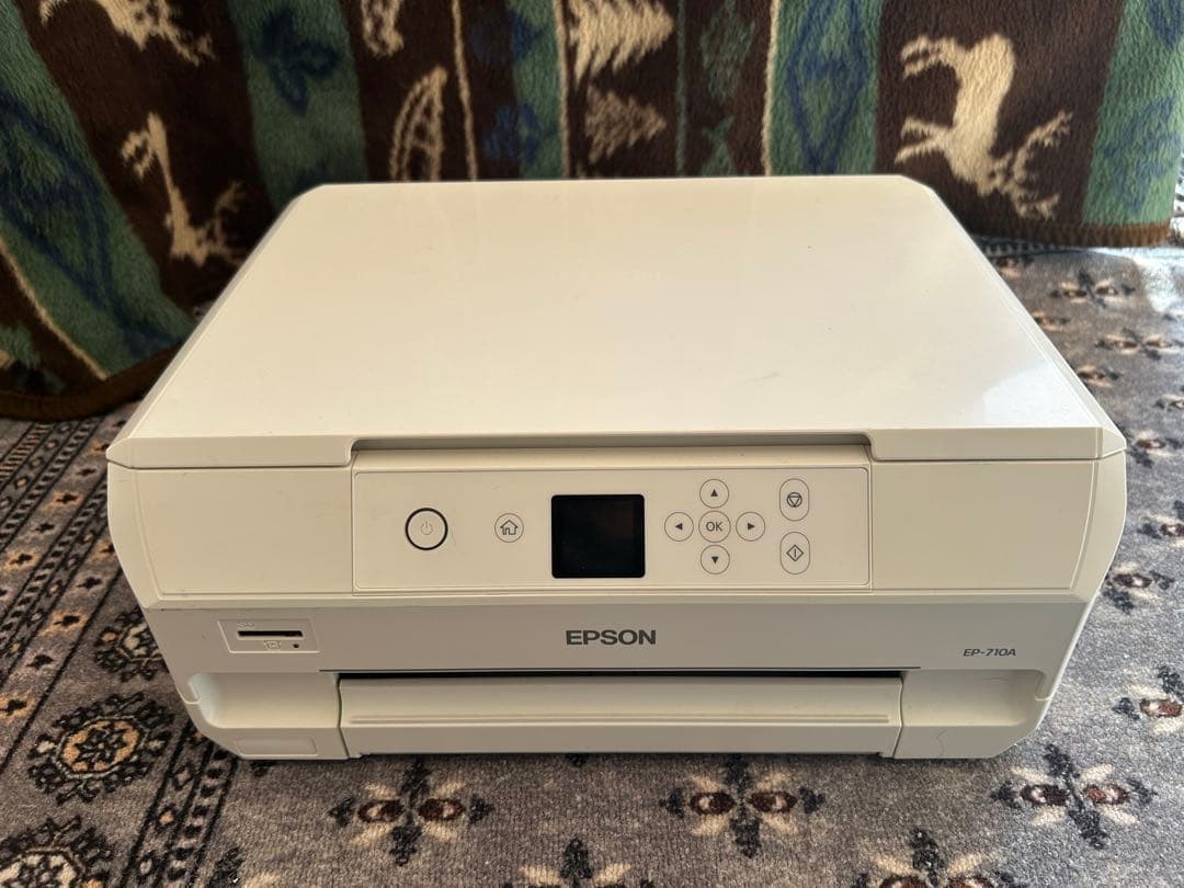 ジャンク品 エプソン プリンター EP-710A A4 複合機ホワイト