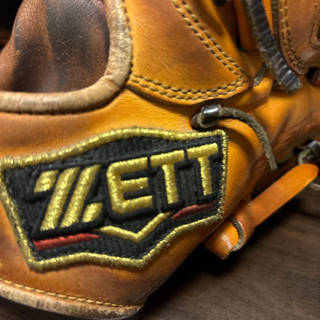 ZETT 硬式グローブ ブラウン