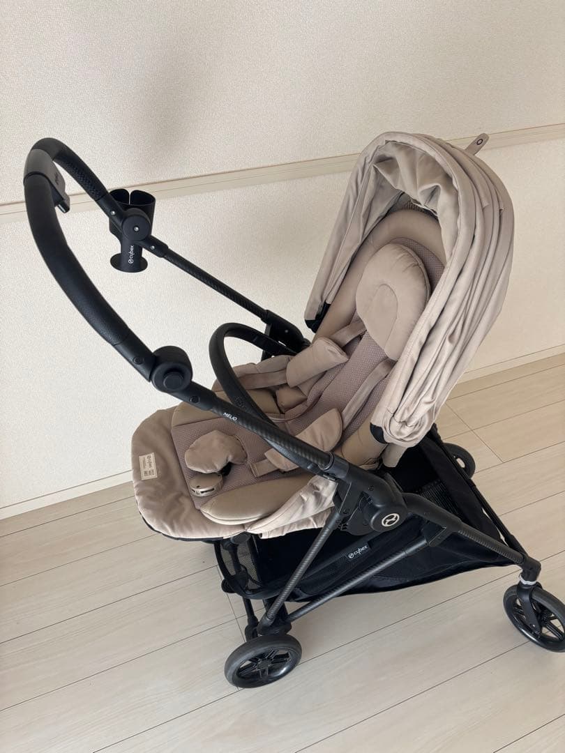 Cybex Gold 003 ベビーカー ベージュ　メリオカーボン
