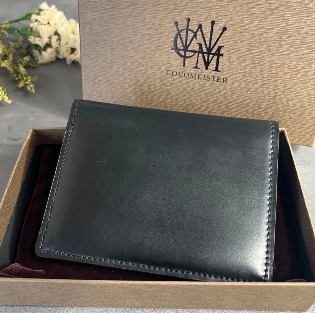 【完売品】COCOMEISTER シェルコードバン オベロン 2つ折り財布