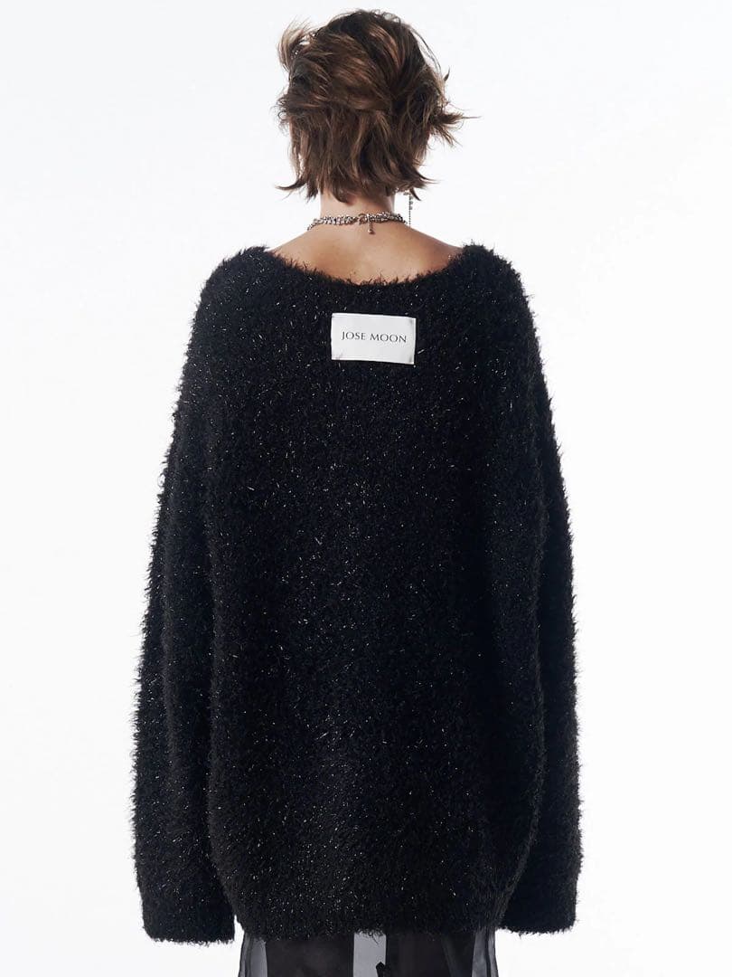 ジョゼムーン LAME OVER KNIT ニット