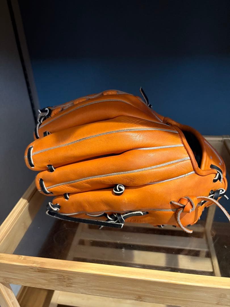 玉澤硬式グローブ オレンジ