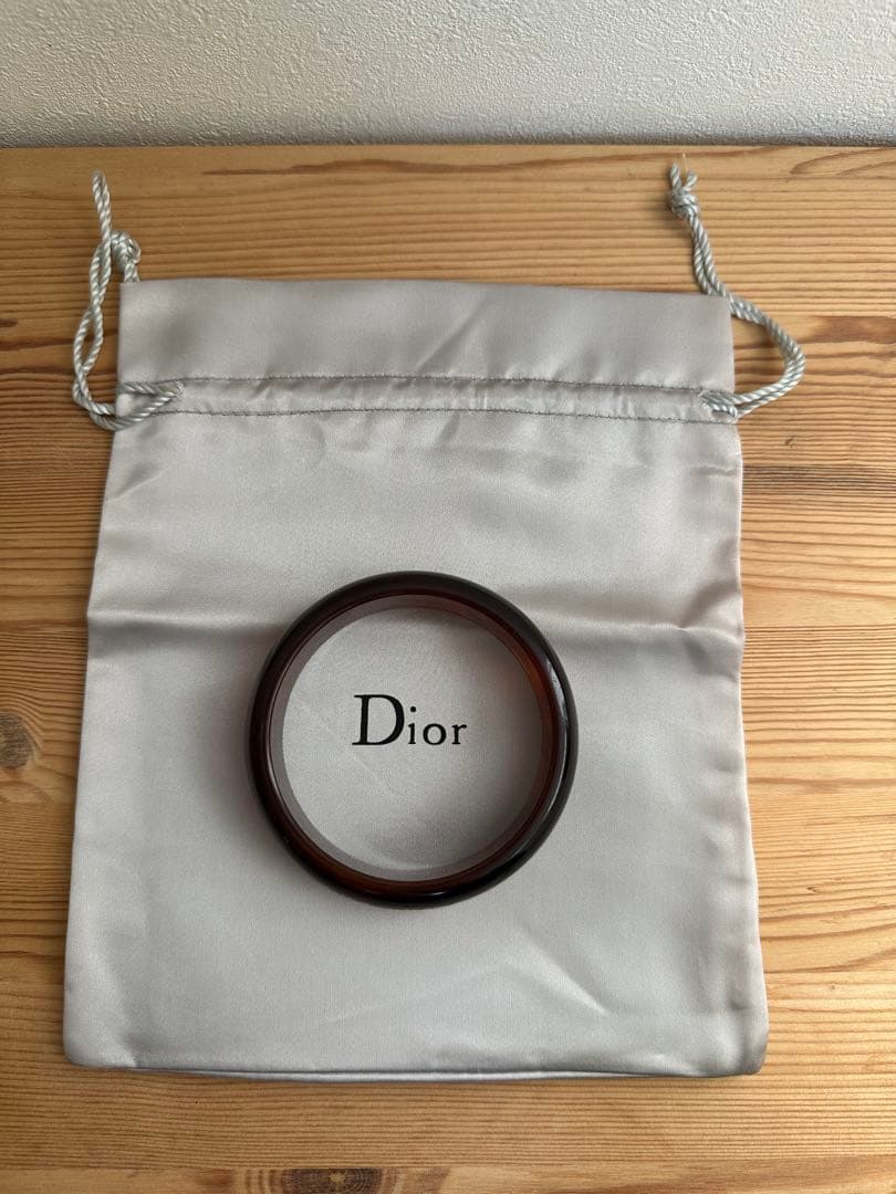 Dior HOMME ディオールオム　2007SS クリアバングル　ブラウン