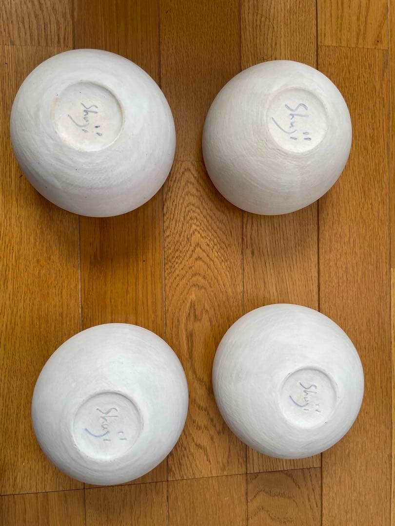 児玉修治　丸椀 カンヴァス　4点セット