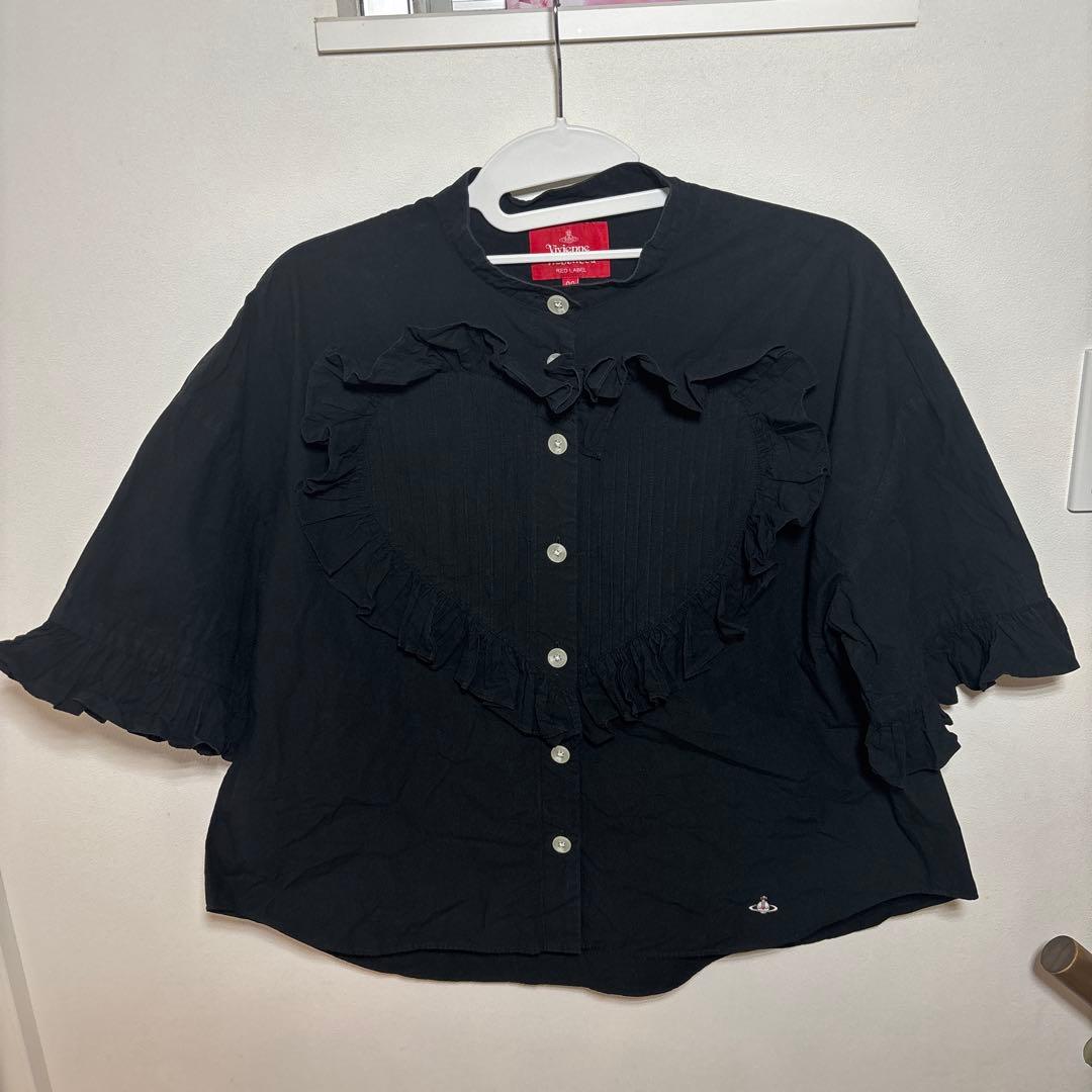 か*な様 Vivienne Westwood ハートフリル　半袖シャツ　ヴィヴィ
