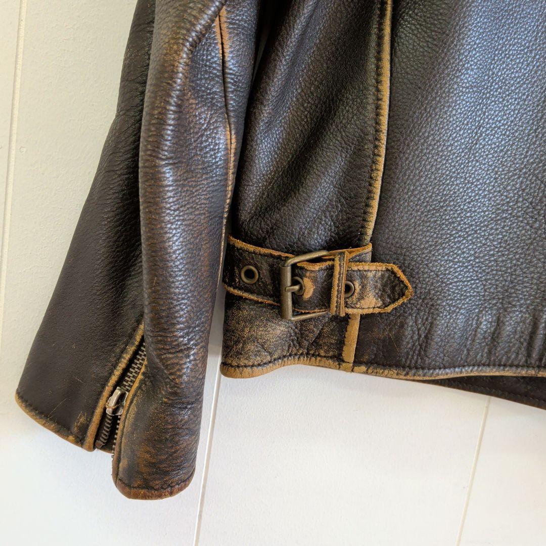ジャケット・アウター HARLEY DAVIDSON Leather jacket M brown