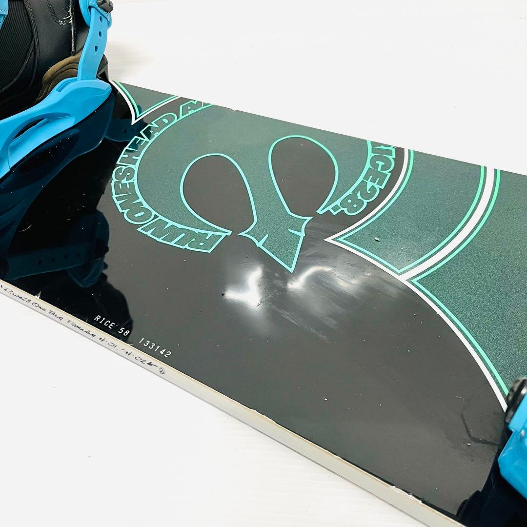 大きめスノボセット　ライス28 K2 スノーボード　RICE rice 28 板