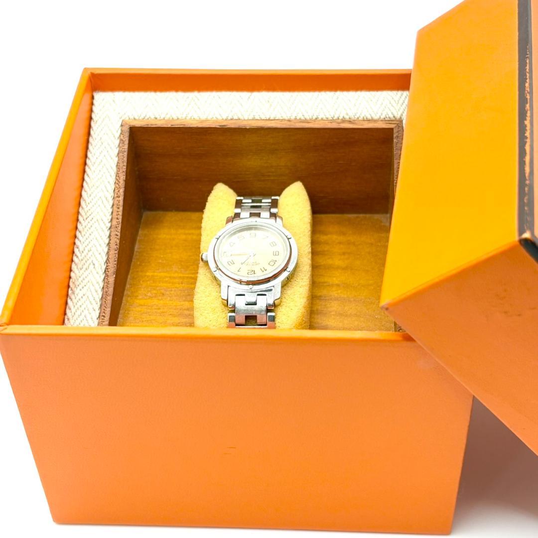 894◇美品◇ HERMES エルメス クリッパー CL4.210 箱 ピンク