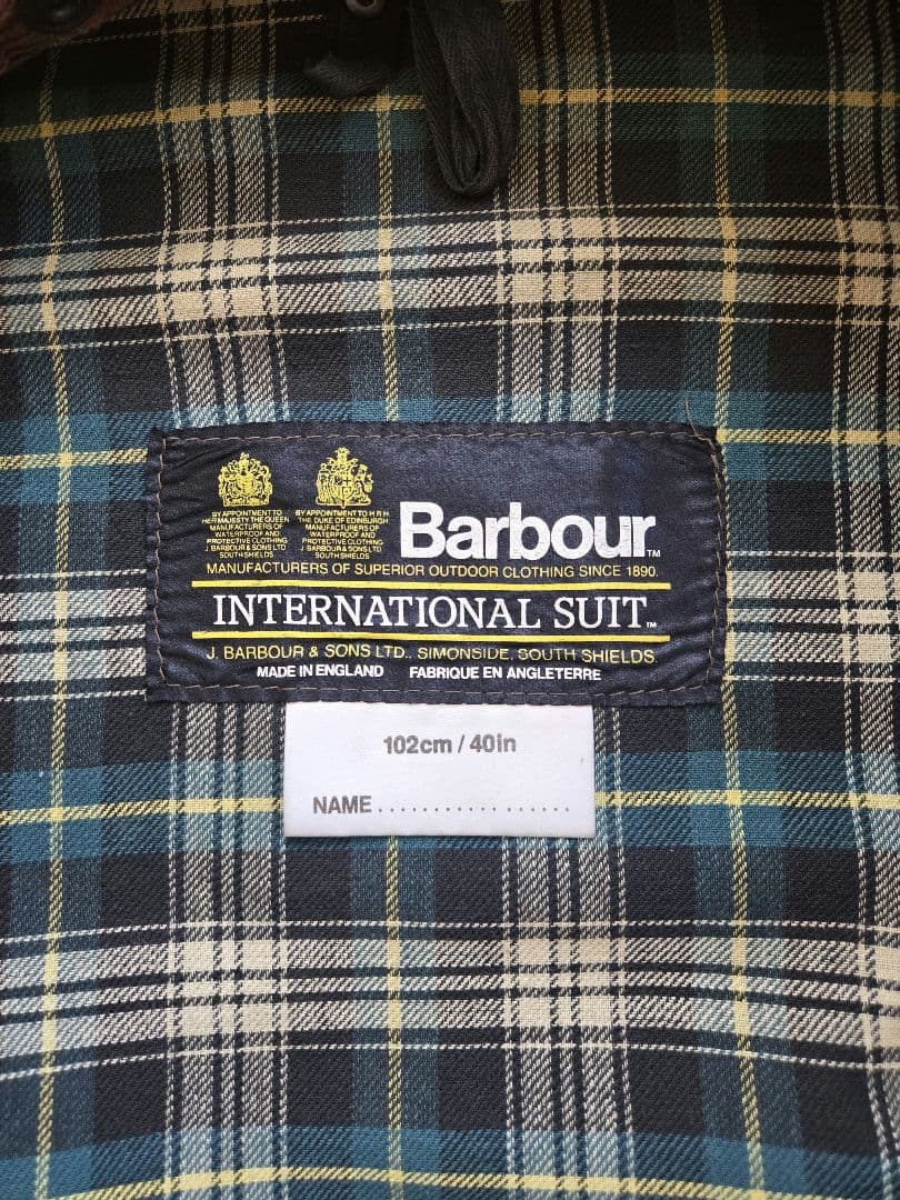 激レア バブアー ボーダー