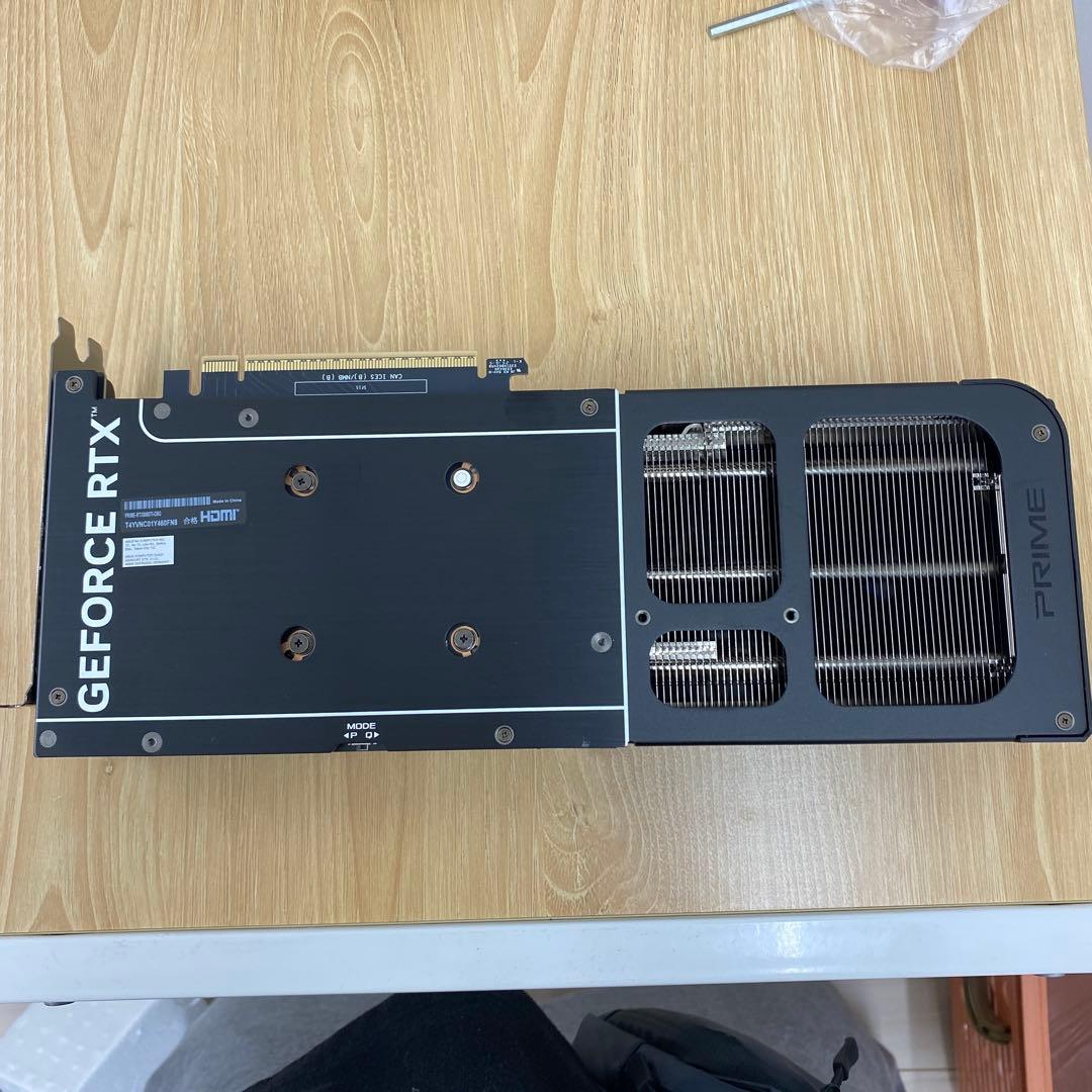 グラフィックボード・グラボ・ビデオカード ASUS Prime RTX5060ti 8G OC edition