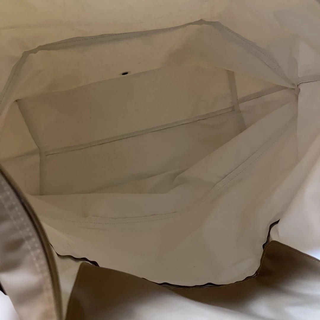 ロンシャンベージュ ナイロンレザーボストンバッグトラベルバッグショルダー付き