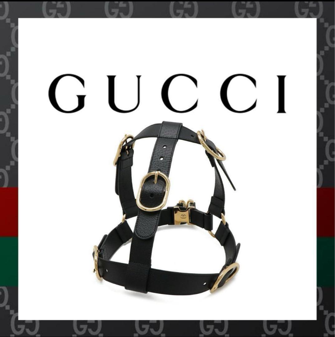 正規店購入★新品 未使用 Gucci オメトリックG ペット ハーネス