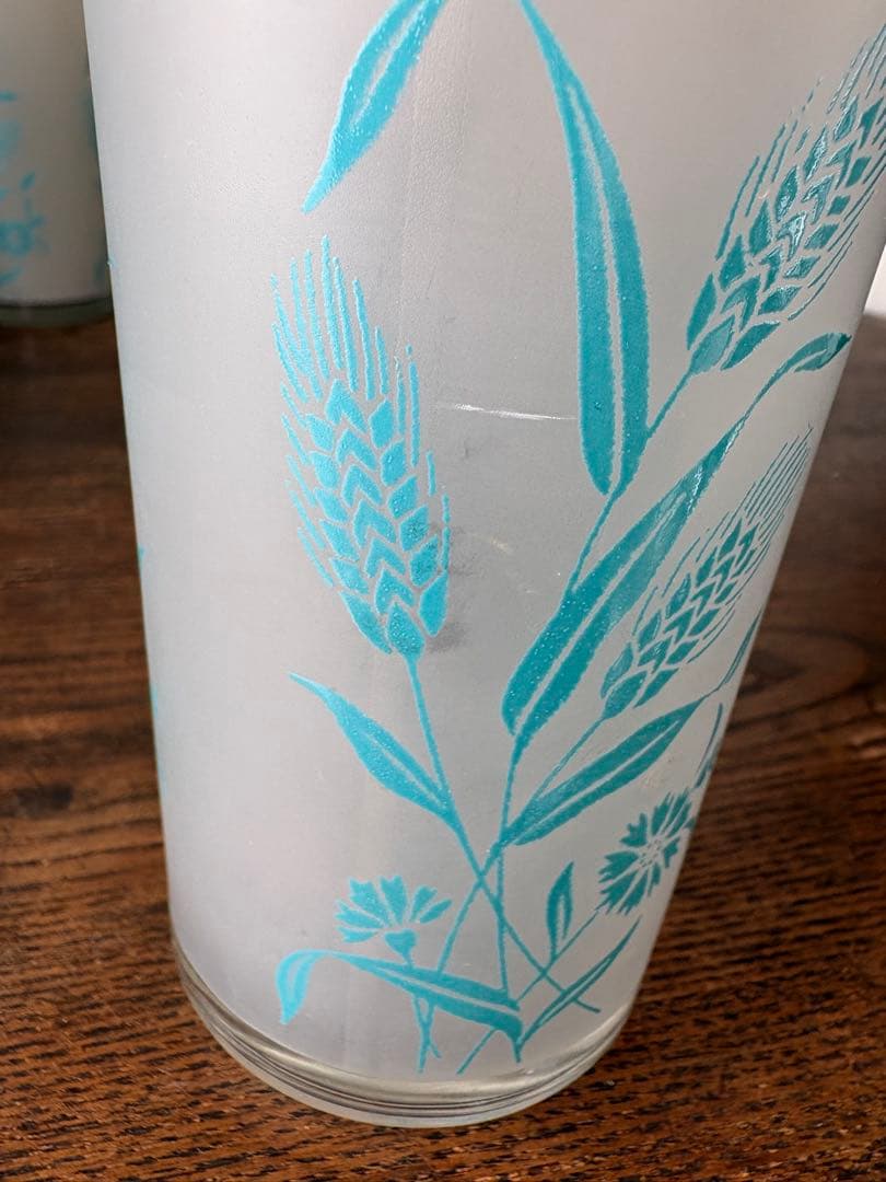 最終価格 ビンテージ グラス8個＆グラスホルダー セット