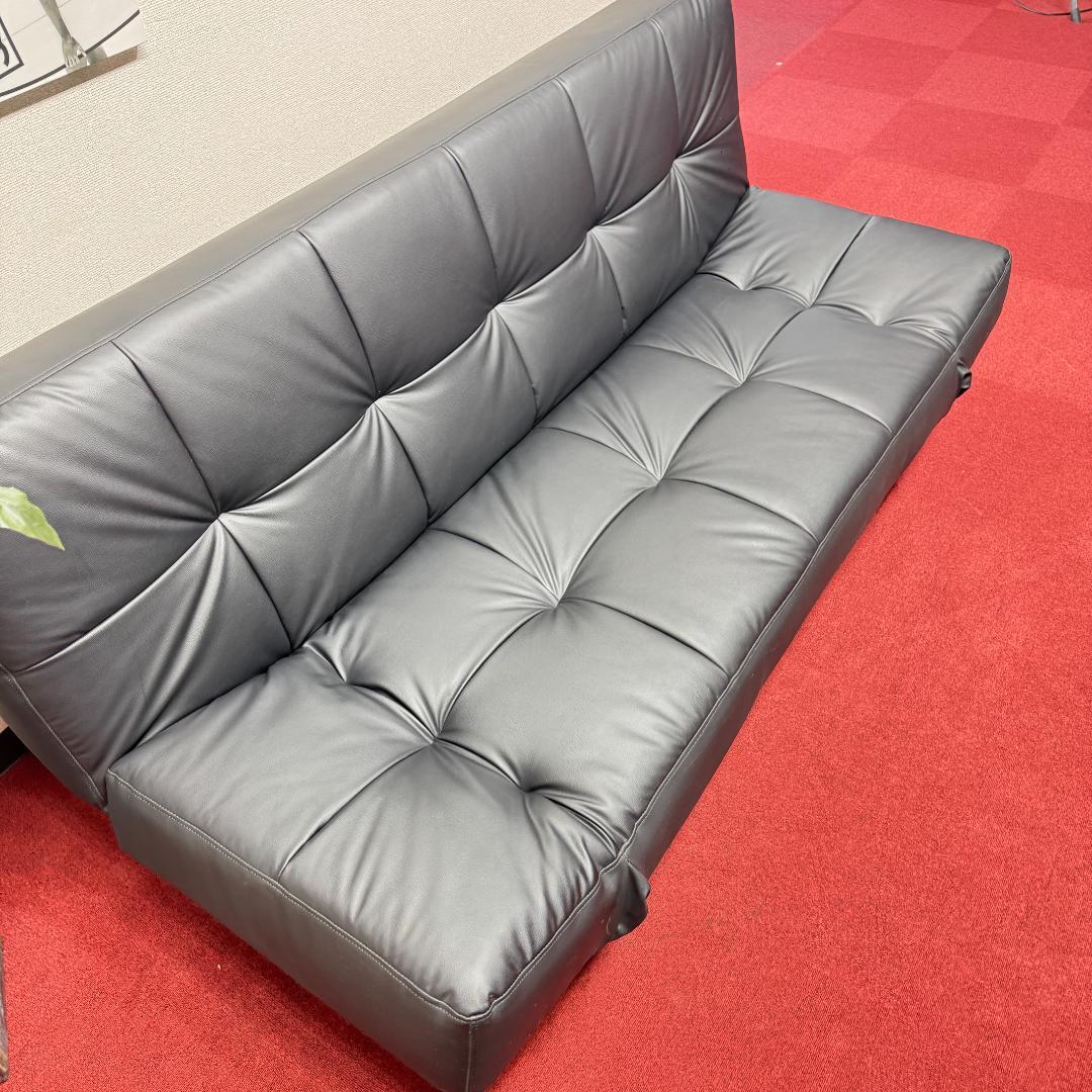 東京23区送料無料　超美品ニトリ ソファベッド Nシールド マークスAM 合皮