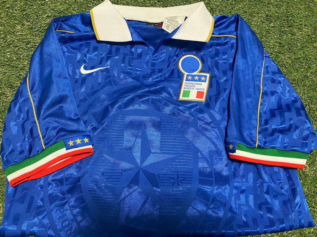 【美品】NIKE 95/96 イタリア代表　ユニフォーム　90s サイズM
