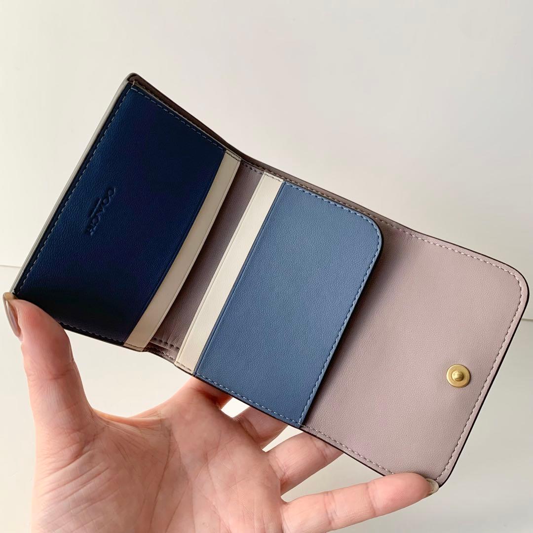 【COACH】コーチ　カードホルダーウォレット　コンパクトウォレット　新品