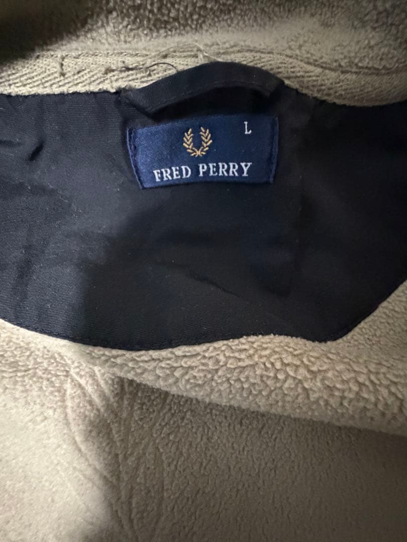 古着　FRED PERRY ブルゾン　ジャケット　ブラック　黒