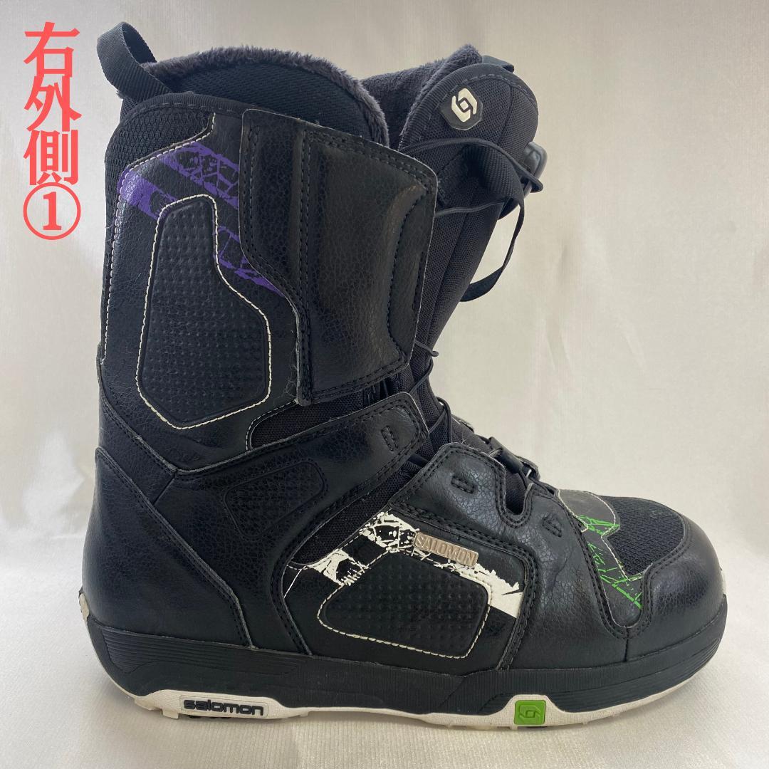 サロモン SALOMON FACTION スノーボードブーツ 27cm ブラック