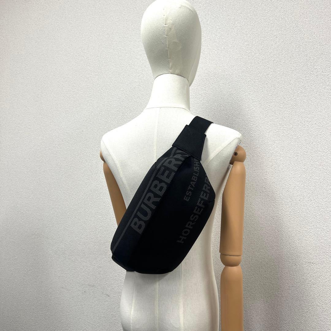 ✨美品✨BURBERRY バーバリー　ホースフェリープリント　ボディバッグ