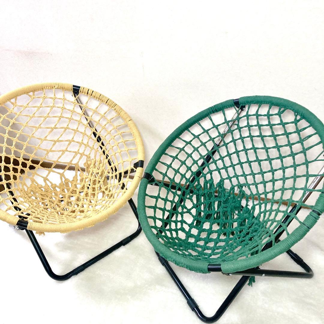 adepeche アデペシュ ハンモックチェア ２脚セット フォールディング