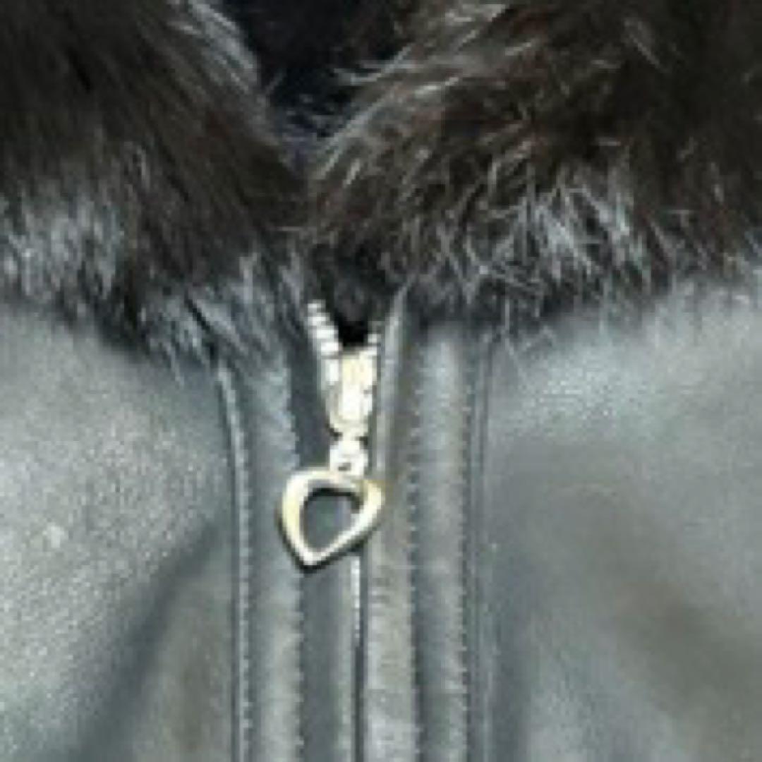 ✴︎LyoN✴︎ラビット革・毛皮ファー付きレザージャケット