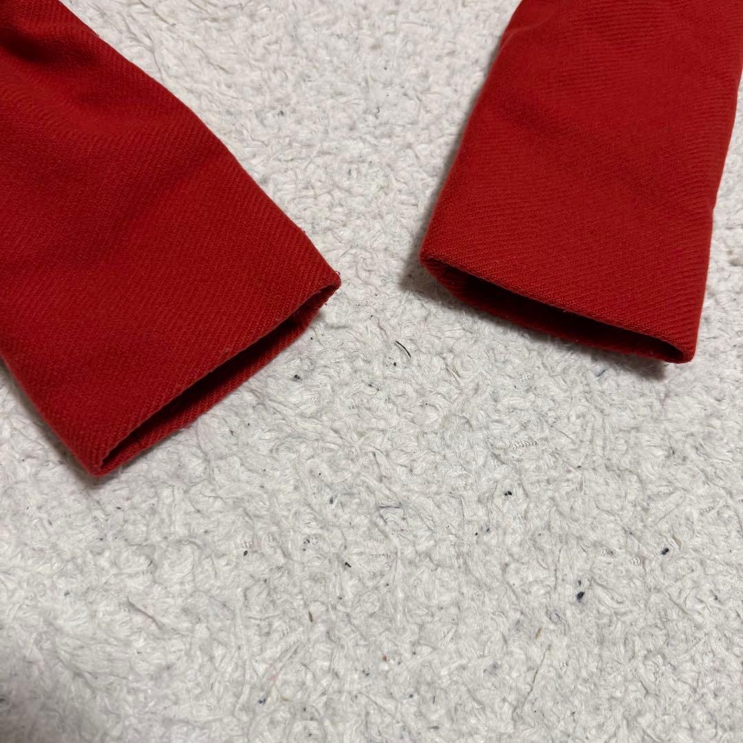 近年美品Lサイズ相当　ヘルノ　ロングコート　ライトダウン　レイヤード　レッド