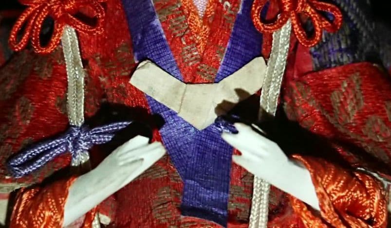 明治から昭和初期の時代雛 享保雛 親王飾り 雛人形 骨董 アンティーク