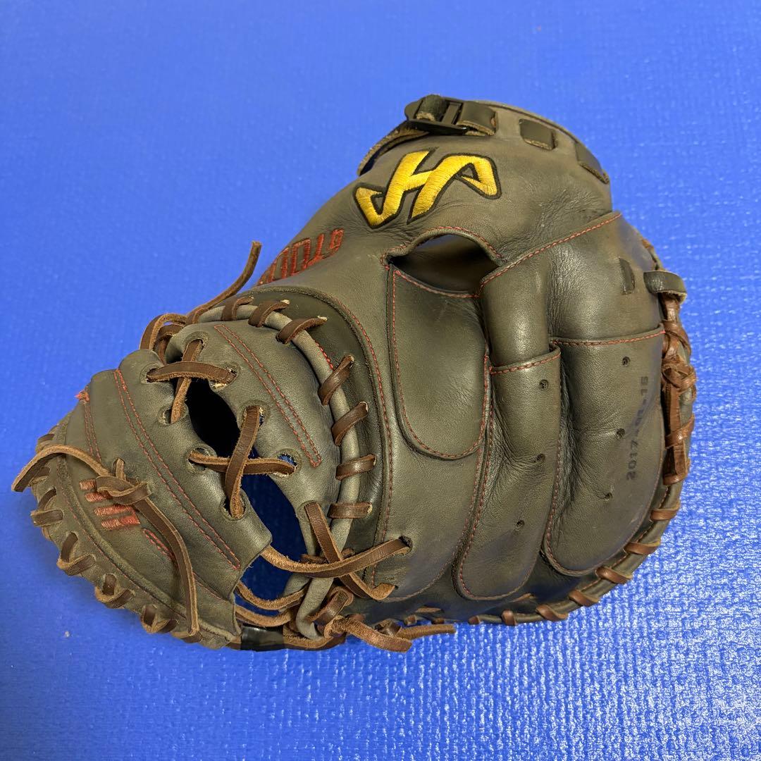 ハタケヤマ 軟式オーダーキャッチャーミットPRO-7C44 甲斐モデル