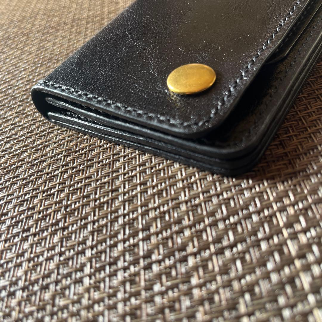 【週末限定価格】ゴート ロングトラッカーウォレット ブラス