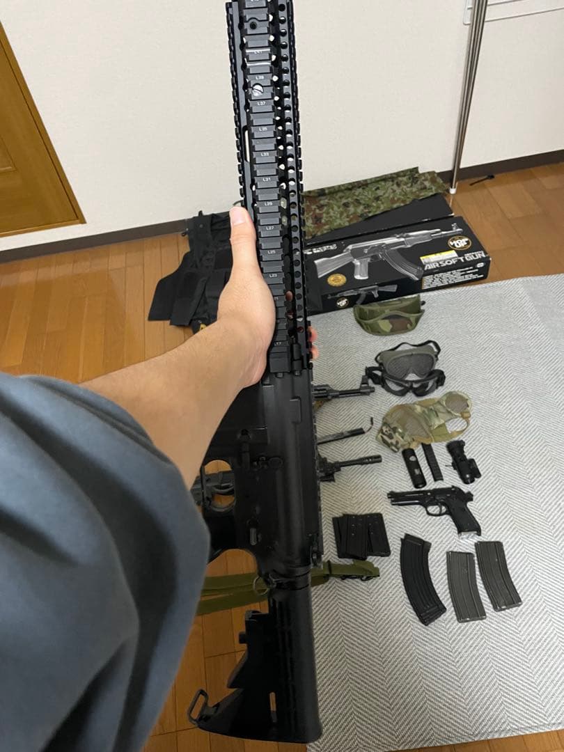 サバゲー引退装備品セット