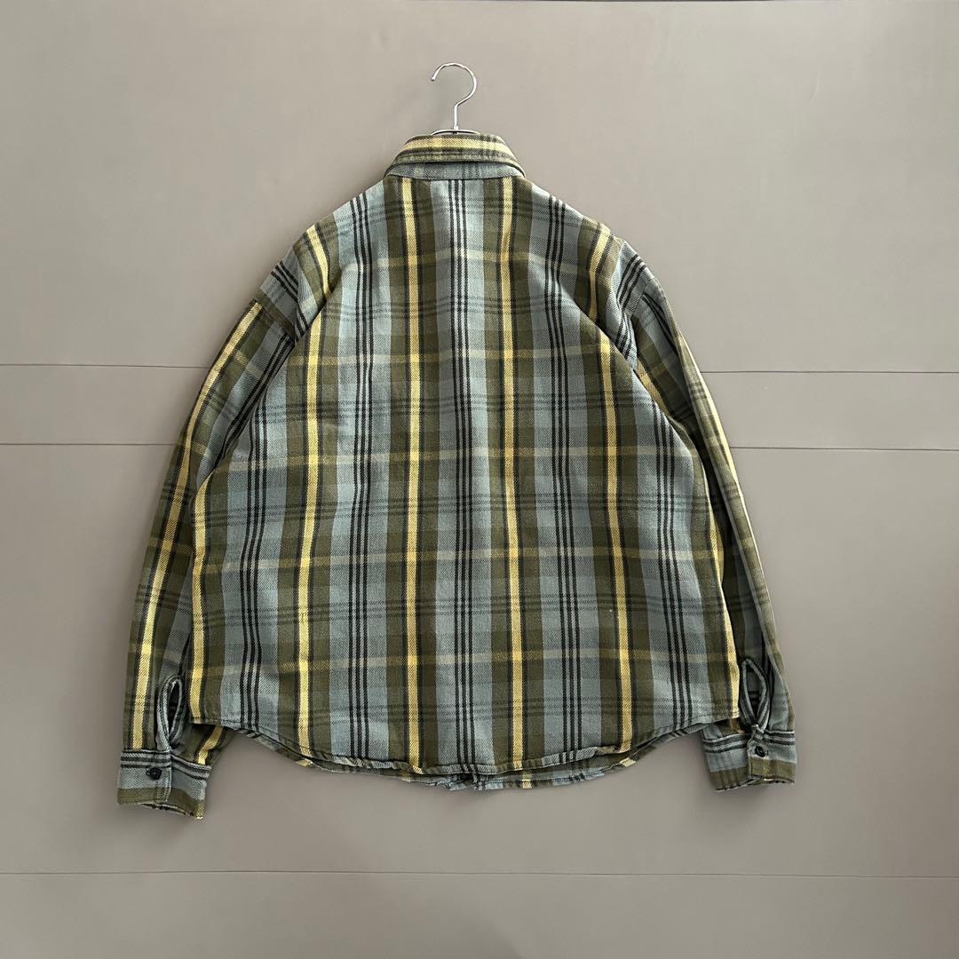 70-80s FIVE BROTHER USA製 フランネルシャツ XL