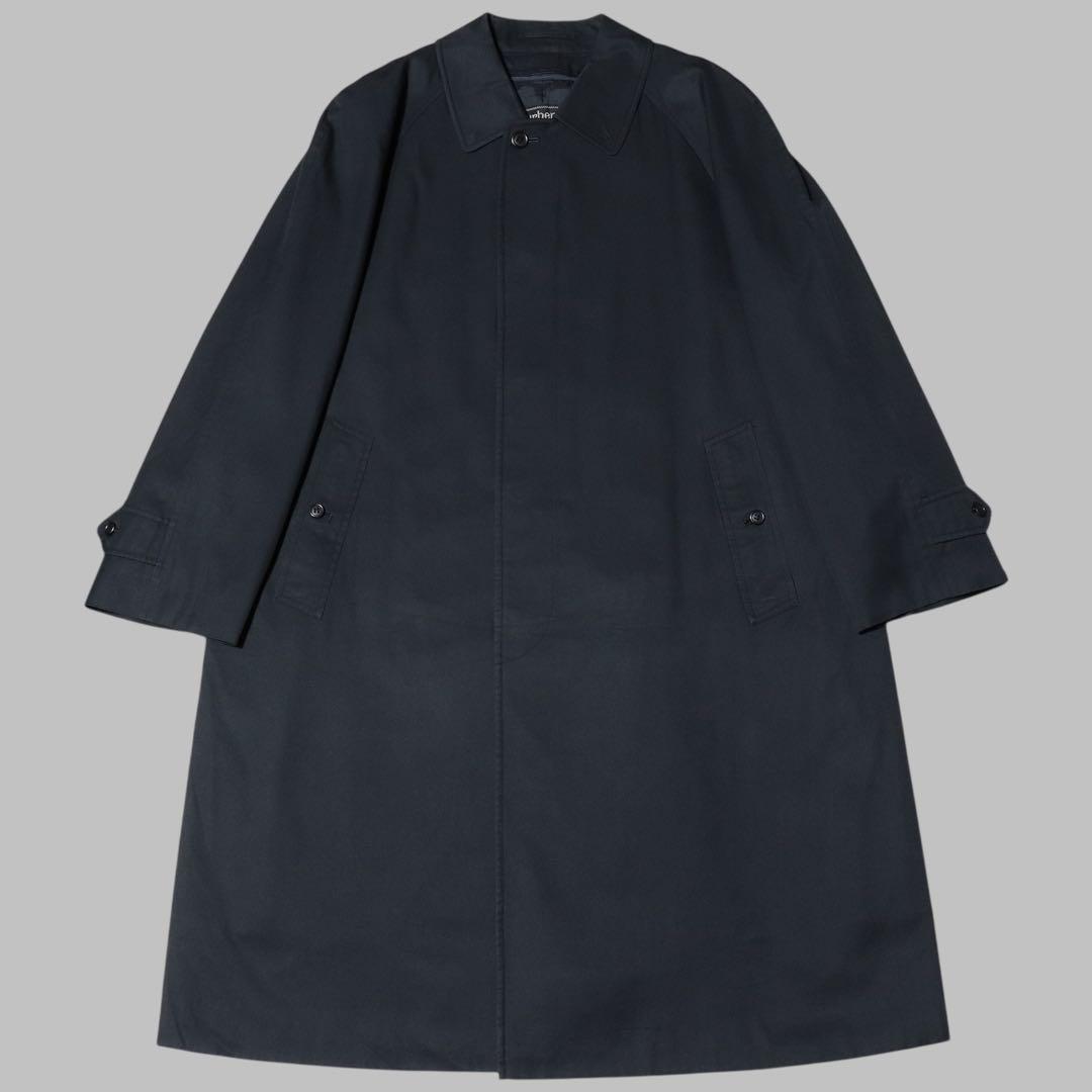 BURBERRY★ステンカラーコート★ノバチェック ライナー★ネイビー★90s