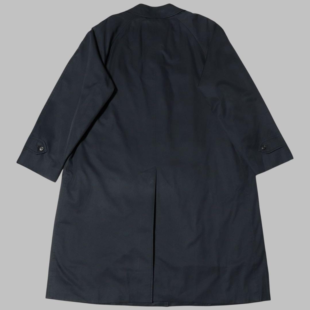 BURBERRY★ステンカラーコート★ノバチェック ライナー★ネイビー★90s