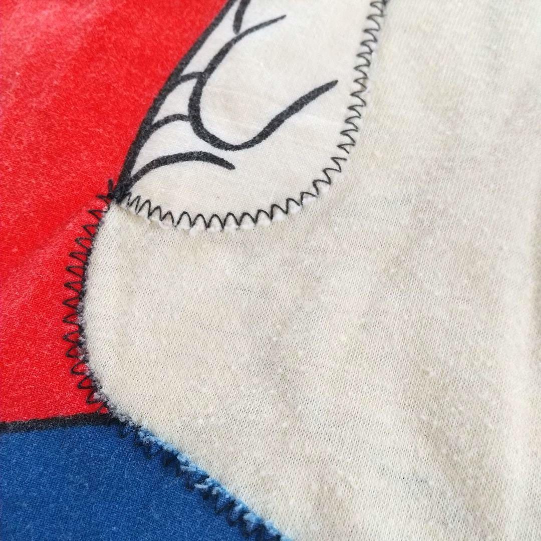 80s vintage mickey Tシャツ ディズニー 古着 パッチワーク