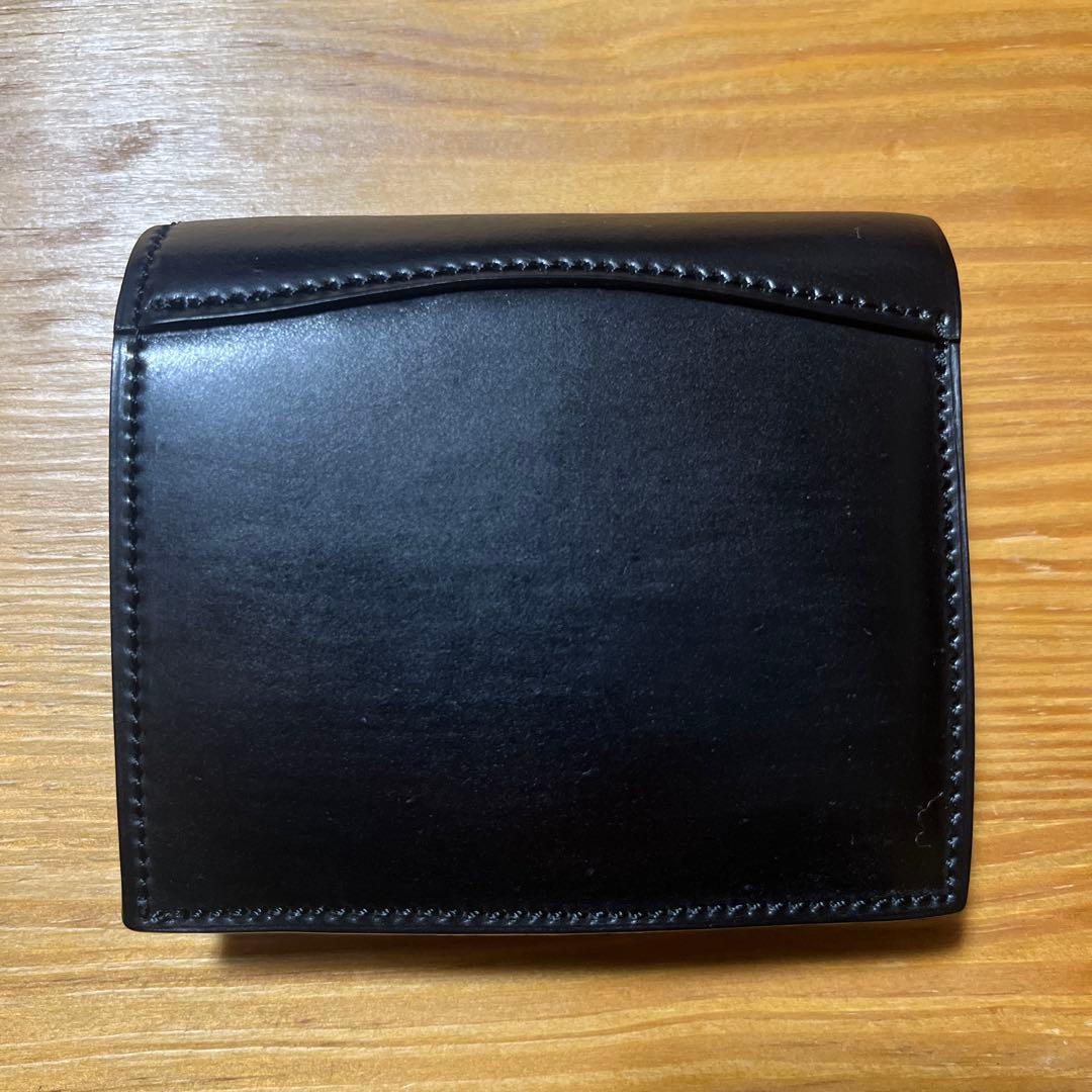 万双 ダブルホーウィン センターカバー二つ折り財布
