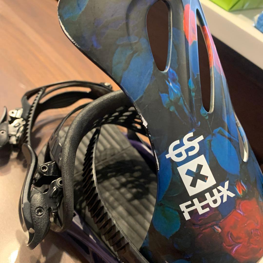 スノーボード ビンディング FLUX フラックス GS パープル✖️ブラック XS