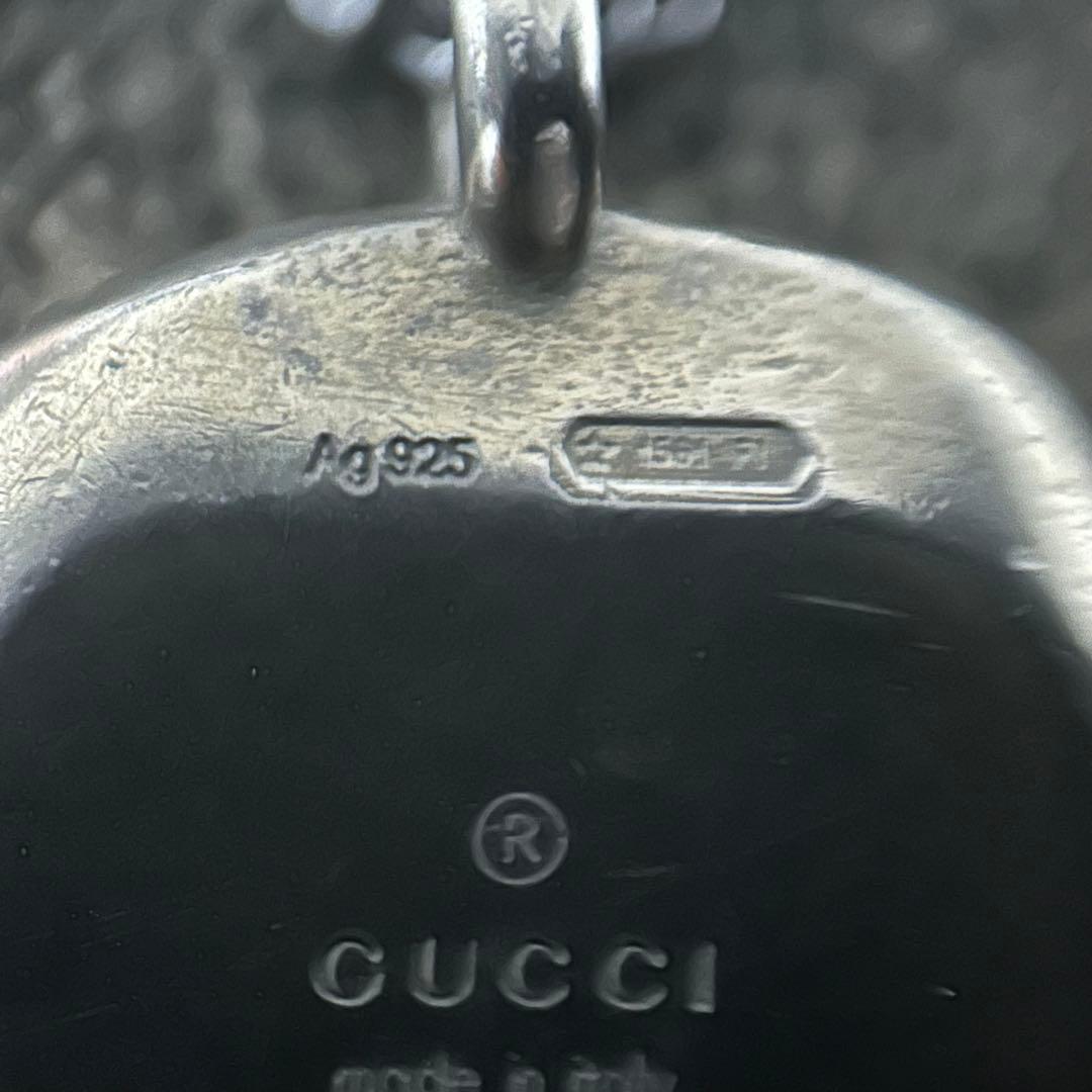 GUCCI グッチ クレスト 紋章 ネックレス Ag925