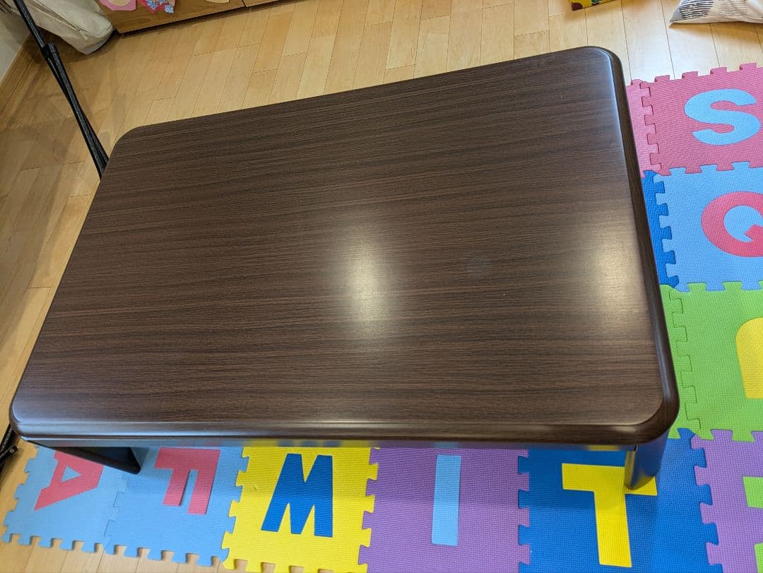 ダークブラウン こたつ 加熱機能付き