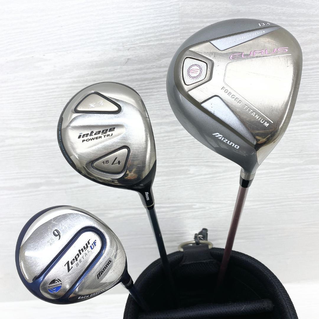 【豪華‼】 MIZUNO ミズノ レディース ゴルフ クラブ 初心者 セット L