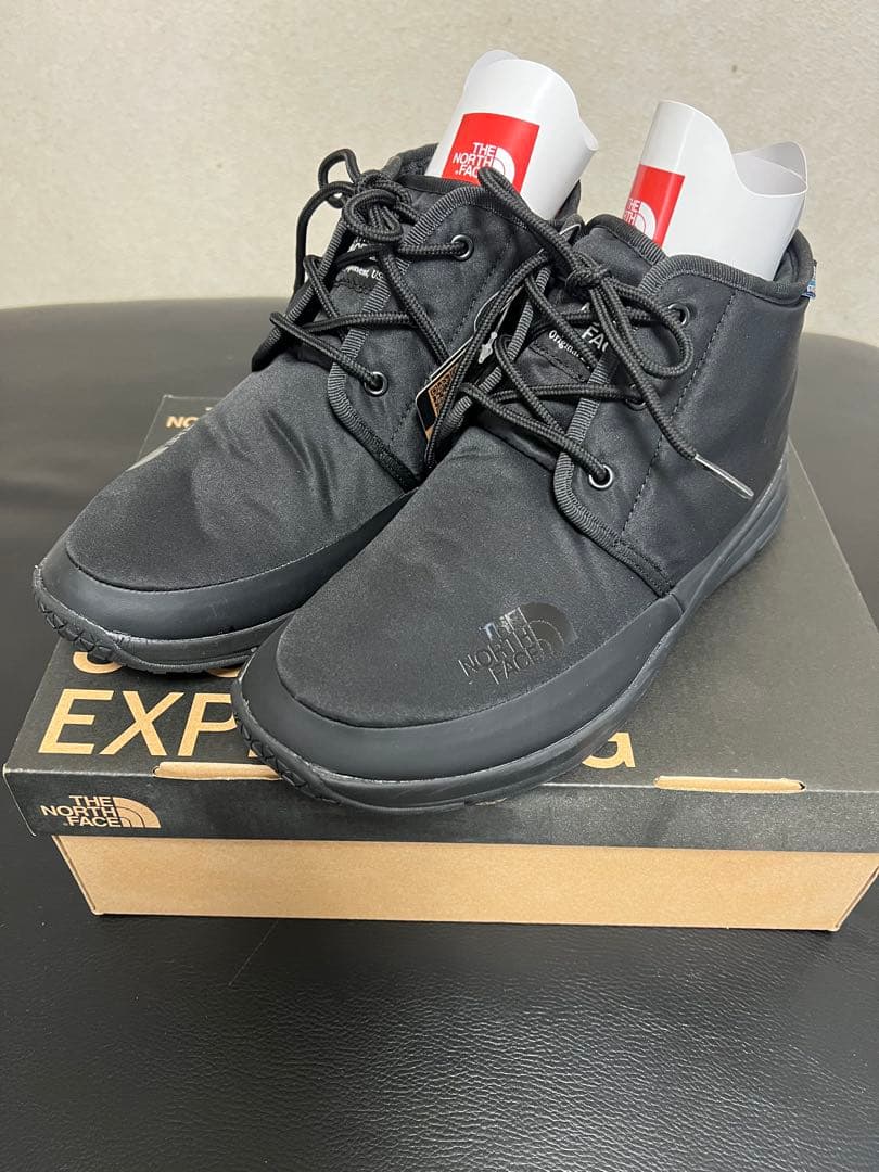 新品未使用ノースフェイス防寒ブーツ ブラック　25センチ