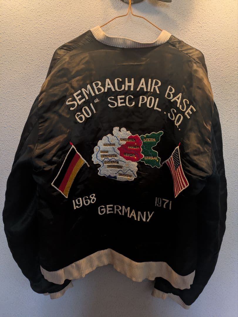 60-70s ドイツ スーベニア スカ ジャケット XL