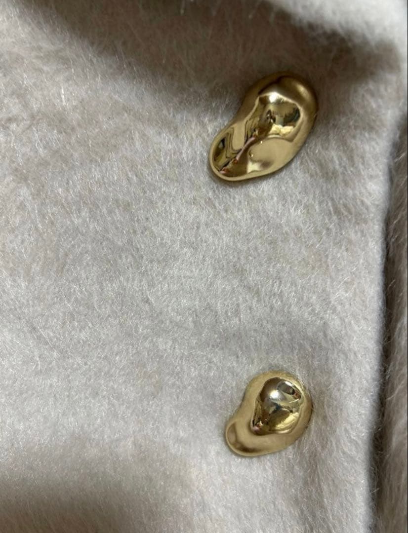 新品未使用[SNIDEL ]シャギーロングコート　ベージュ