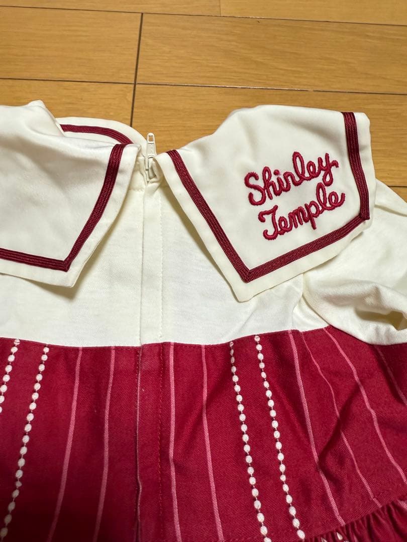 シャーリーテンプル キャットサーカスワンピースと麦わら帽子セット