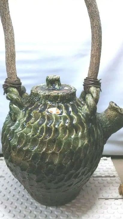 信楽焼 手づくり飾り土瓶